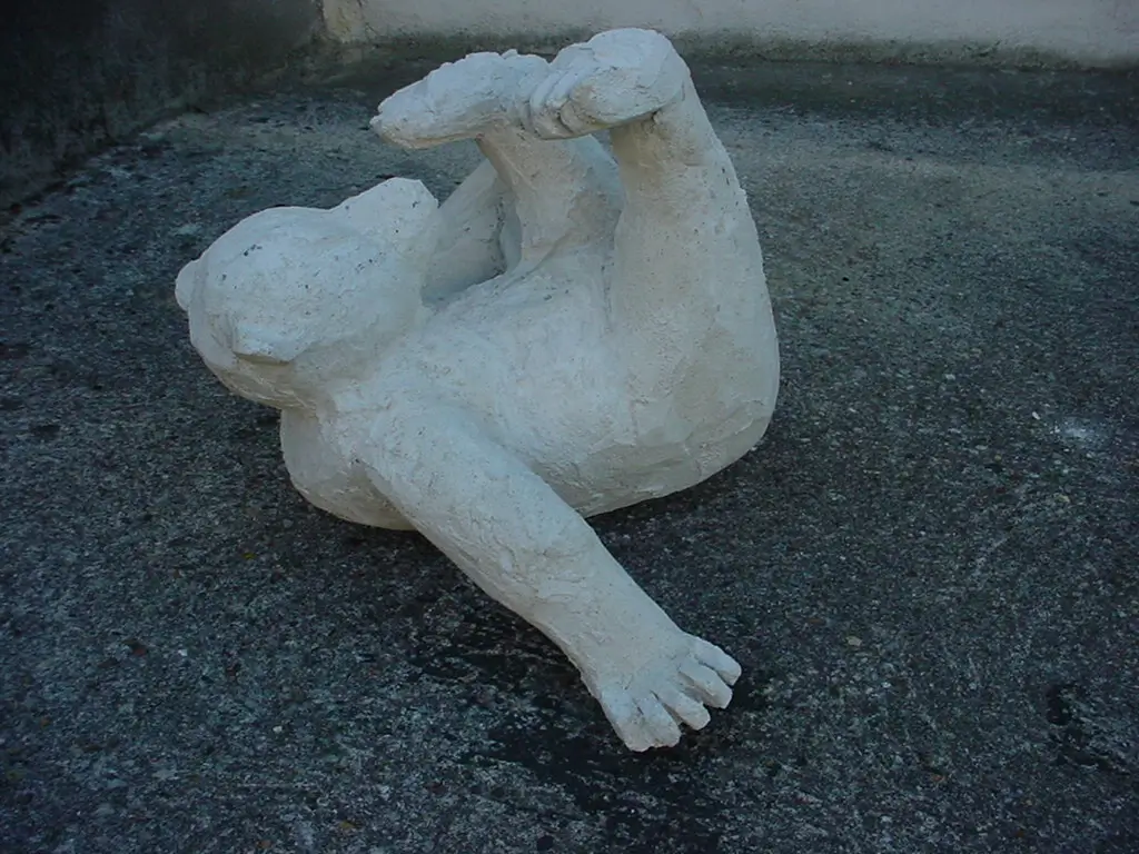 Projet de sculptures pour un piètement de table basse, en béton.