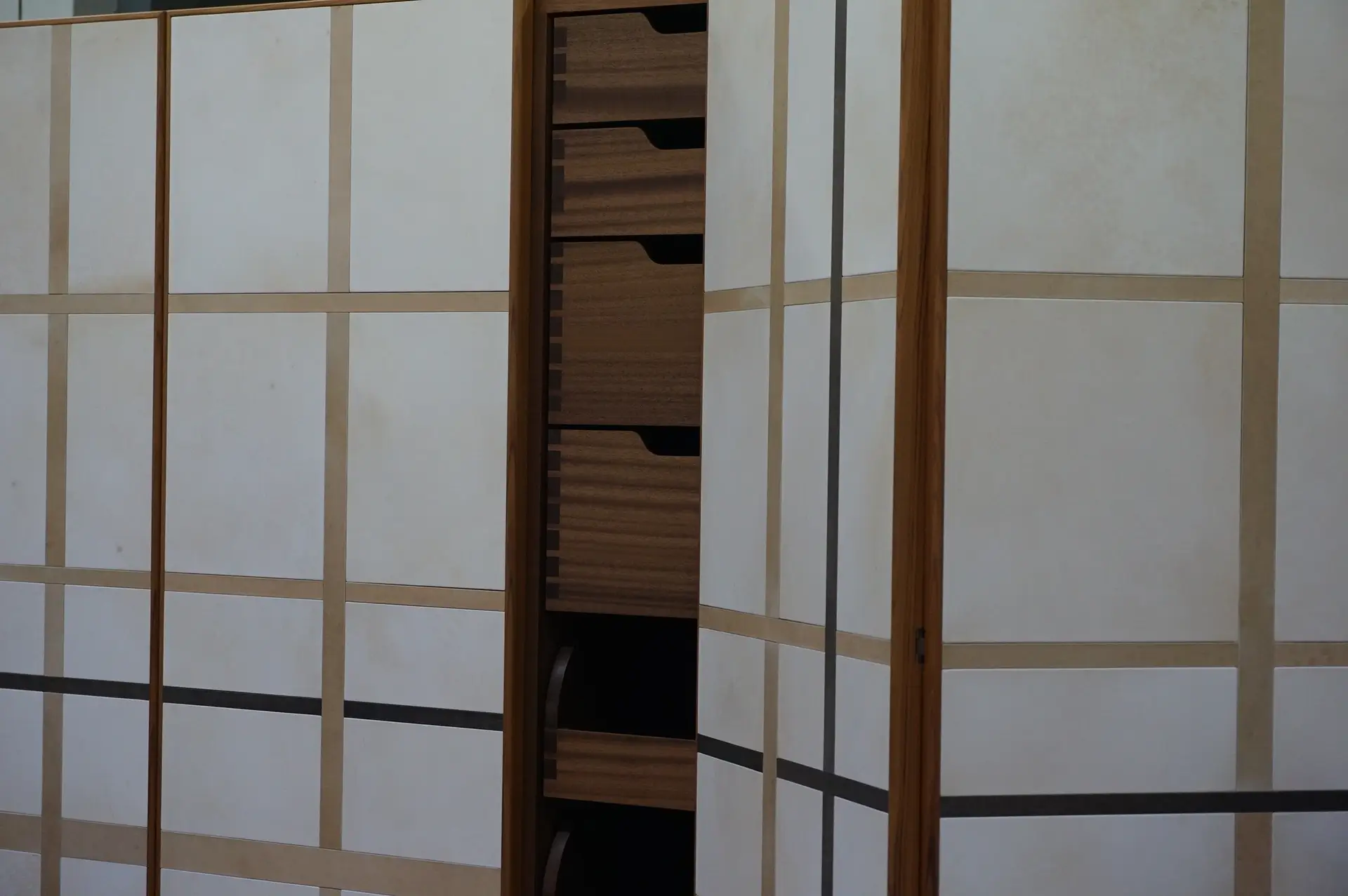 Paire de dressing en parchemin